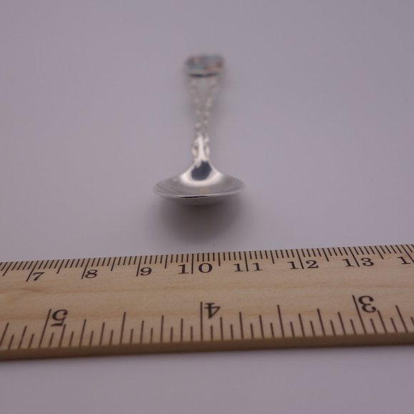 Ecco Sterling Saint John Collectible Spoon - Picture 9 of 16